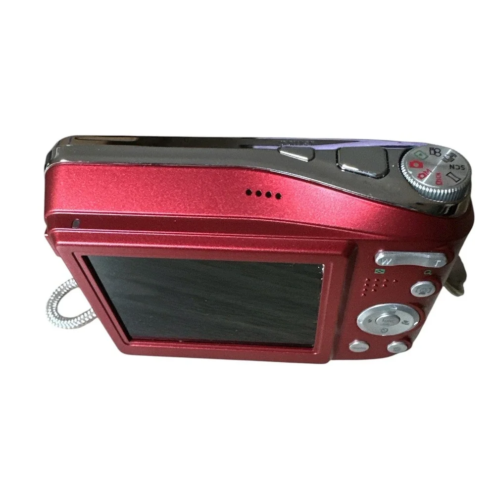GE A1251 Digital Camera Red 12.2MP 5x Optical Zoom‎ 2.5